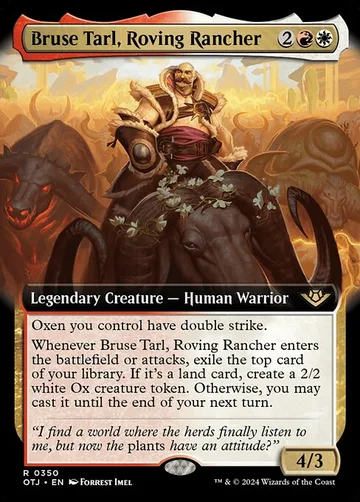 Bruse Tarl, Roving Rancher