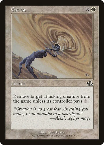 Excise 8, carta de Magic: The Gathering de Prophecy