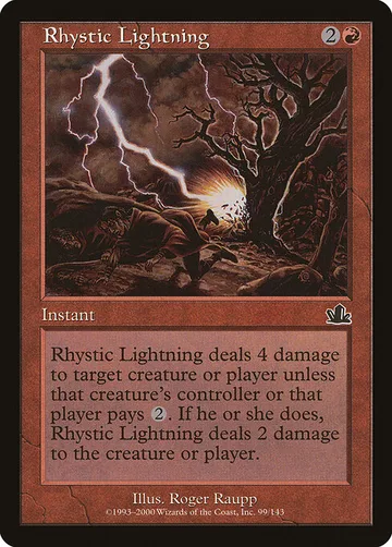 Rhystic Lightning 99
