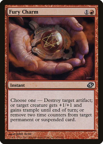 Fury Charm 100, carta de Magic: The Gathering de Planar Chaos