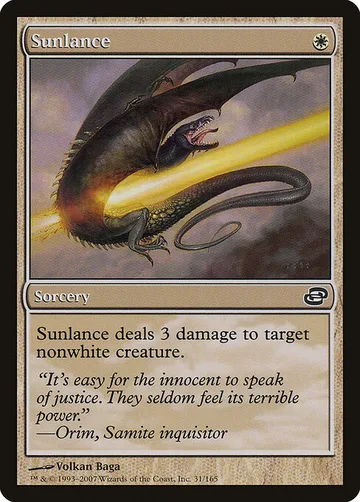 Sunlance 31, carta de Magic: The Gathering de Planar Chaos