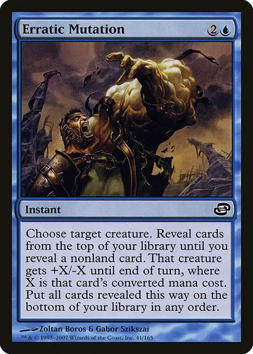 Erratic Mutation 41, carta de Magic: The Gathering de Planar Chaos