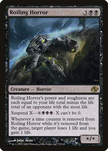 Roiling Horror 79, carta de Magic: The Gathering de Planar Chaos