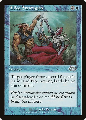 Allied Strategies 20, carta de Magic: The Gathering de Planeshift
