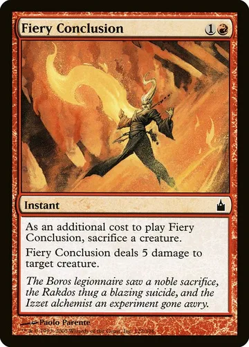 Fiery Conclusion 122