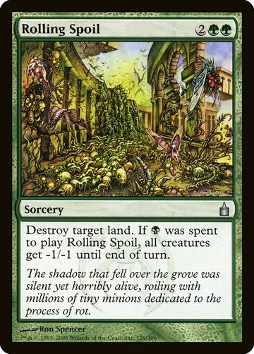 Rolling Spoil 179