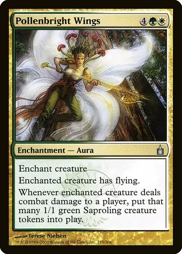 Pollenbright Wings 219, carta de Magic: The Gathering de Ravnica: City of Guilds