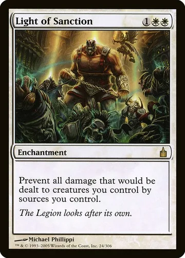 Light of Sanction 24, carta de Magic: The Gathering de Ravnica: City of Guilds
