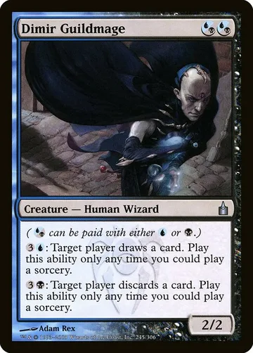 Dimir Guildmage 245, carta de Magic: The Gathering de Ravnica: City of Guilds