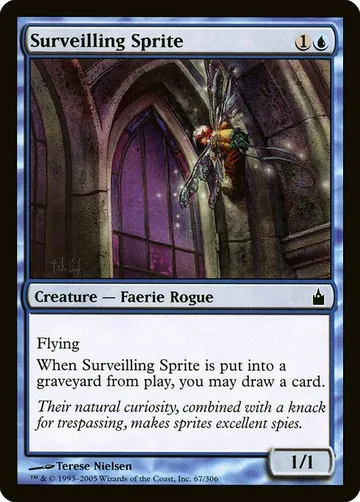 Surveilling Sprite 67, carta de Magic: The Gathering de Ravnica: City of Guilds
