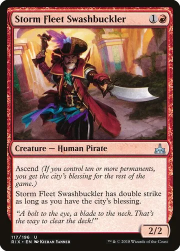 Storm Fleet Swashbuckler 117