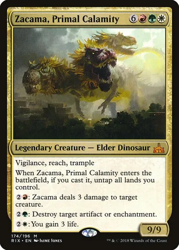 Zacama, Primal Calamity 174
