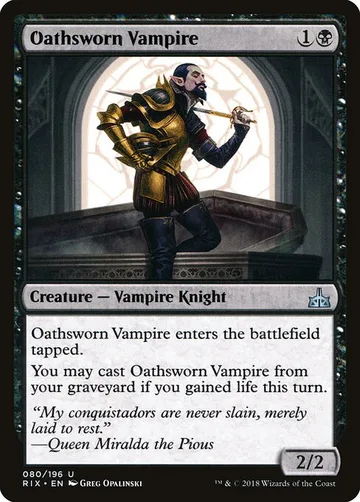 Oathsworn Vampire 80