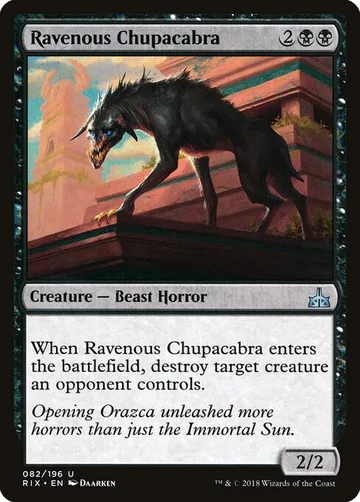 Ravenous Chupacabra 82