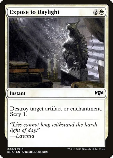 Expose to Daylight 8, carta de Magic: The Gathering de Ravnica Allegiance