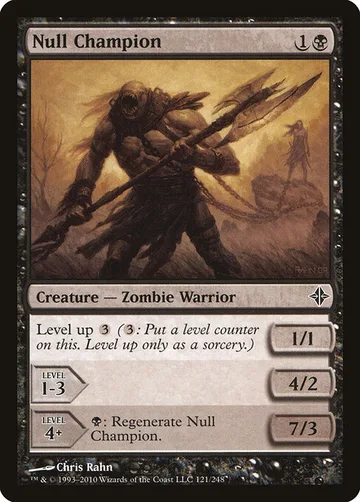 Null Champion 121, carta de Magic: The Gathering de Rise of the Eldrazi