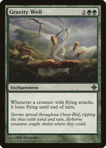 Gravity Well 185, carta de Magic: The Gathering de Rise of the Eldrazi