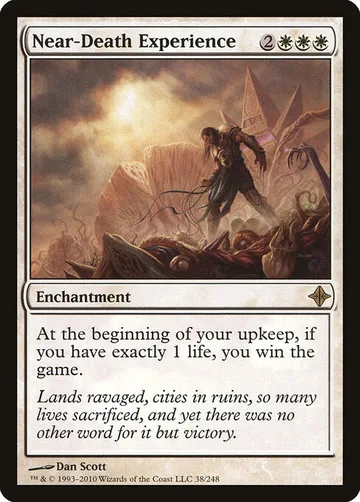 Near-Death Experience 38, carta de Magic: The Gathering de Rise of the Eldrazi