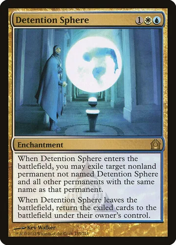 Detention Sphere 155, carta de Magic: The Gathering de Return to Ravnica