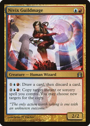 Nivix Guildmage 182, carta de Magic: The Gathering de Return to Ravnica