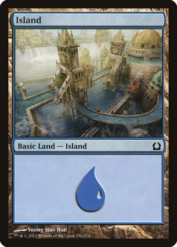 Island 256, carta de Magic: The Gathering de Return to Ravnica