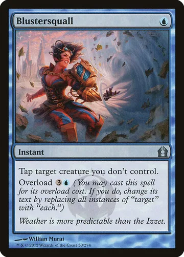 Blustersquall 30, carta de Magic: The Gathering de Return to Ravnica