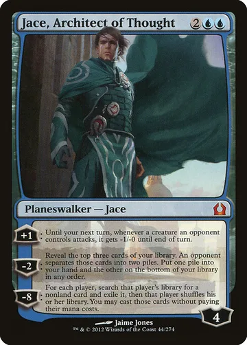 Jace, Architect of Thought 44, carta de Magic: The Gathering de Return to Ravnica