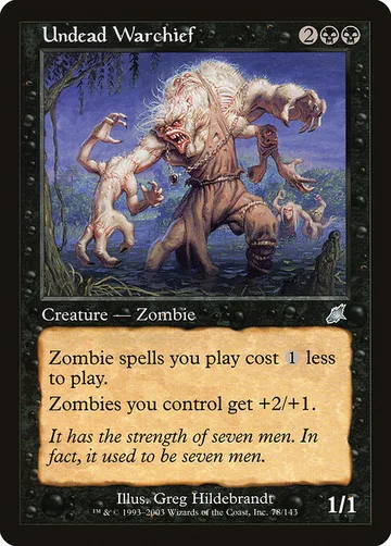 Undead Warchief 78