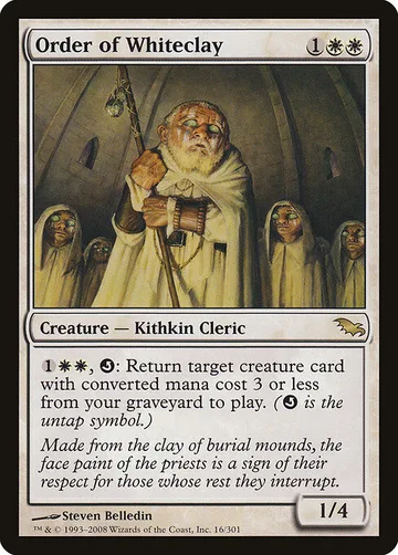 Order of Whiteclay 16, carta de Magic: The Gathering de Shadowmoor