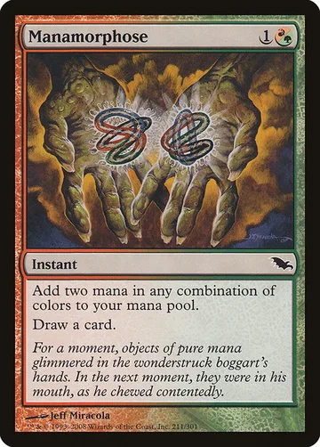 Manamorphose 211, carta de Magic: The Gathering de Shadowmoor