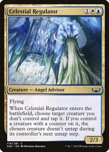 Celestial Regulator 174, carta de Magic: The Gathering de Streets of New Capenna