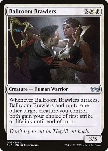 Ballroom Brawlers 3, carta de Magic: The Gathering de Streets of New Capenna