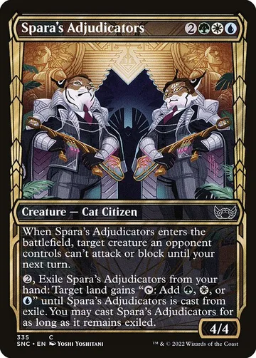 Spara's Adjudicators 335