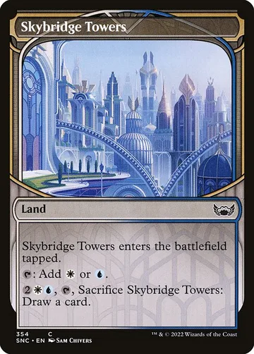 Skybridge Towers 354, carta de Magic: The Gathering de Streets of New Capenna