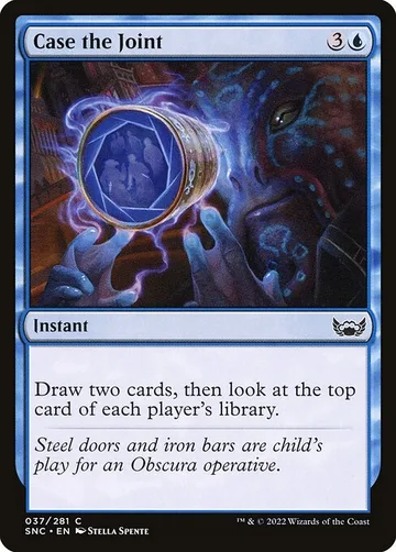 Case the Joint 37, carta de Magic: The Gathering de Streets of New Capenna