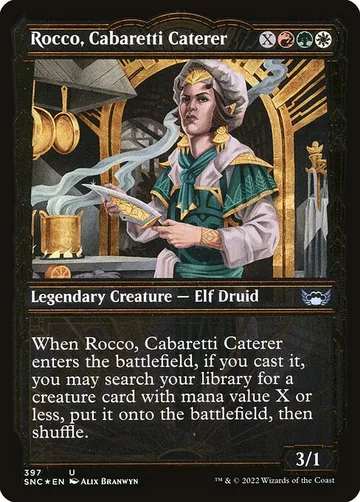 Rocco, Cabaretti Caterer 397