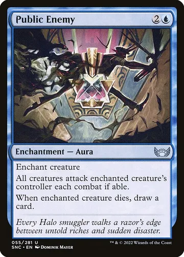 Public Enemy 55, carta de Magic: The Gathering de Streets of New Capenna