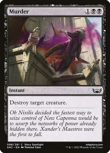 Murder 88, carta de Magic: The Gathering de Streets of New Capenna