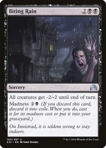 Biting Rain 102, carta de Magic: The Gathering de Shadows over Innistrad