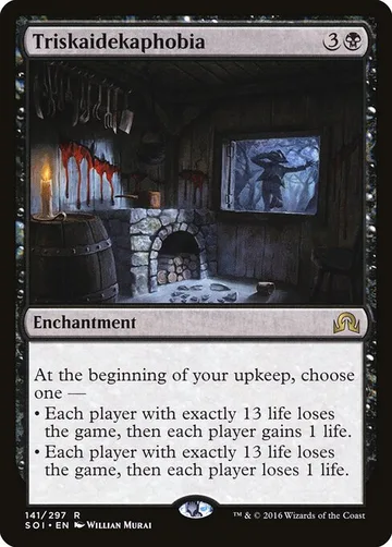 Triskaidekaphobia 141, carta de Magic: The Gathering de Shadows over Innistrad