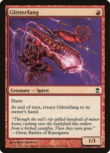 Glitterfang 100, carta de Magic: The Gathering de Saviors of Kamigawa