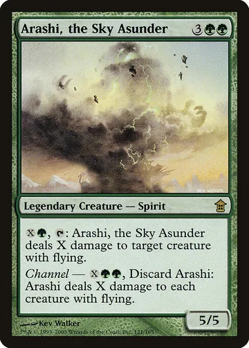 Arashi, the Sky Asunder 121, carta de Magic: The Gathering de Saviors of Kamigawa