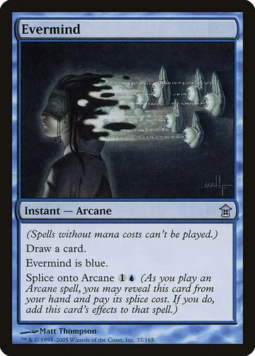 Evermind 37, carta de Magic: The Gathering de Saviors of Kamigawa