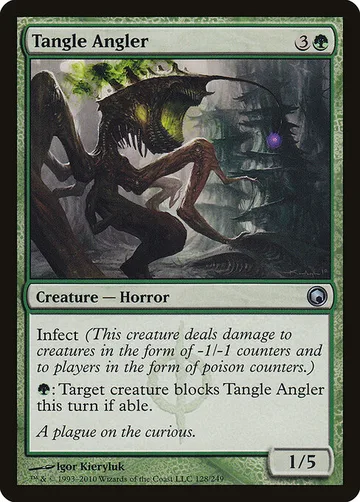 Tangle Angler 128, carta de Magic: The Gathering de Scars of Mirrodin