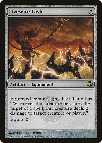 Livewire Lash 172, carta de Magic: The Gathering de Scars of Mirrodin