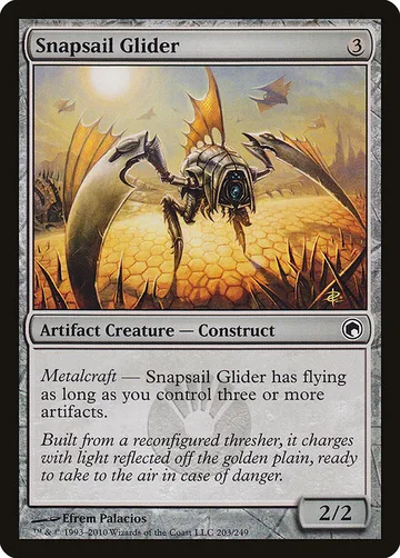 Snapsail Glider 203, carta de Magic: The Gathering de Scars of Mirrodin