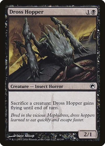 Dross Hopper 60, carta de Magic: The Gathering de Scars of Mirrodin