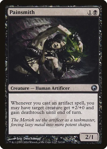 Painsmith 74, carta de Magic: The Gathering de Scars of Mirrodin