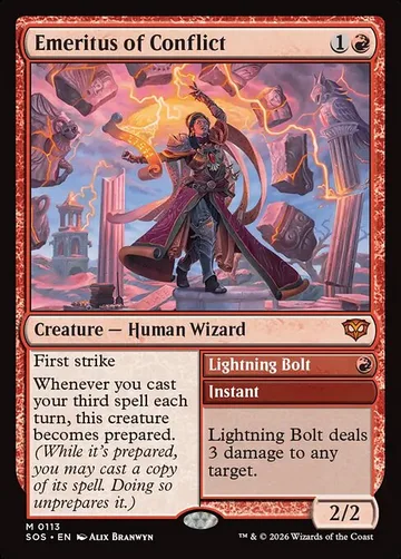Emeritus of Conflict // Lightning Bolt