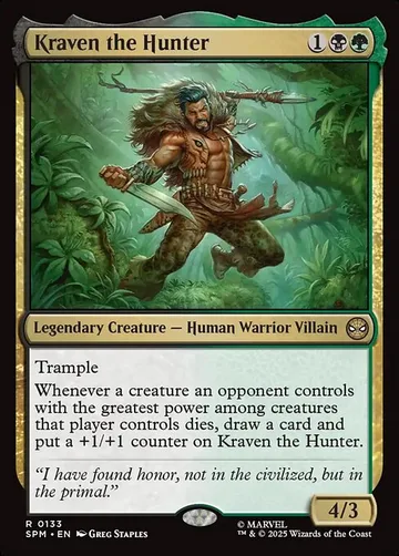 Kraven the Hunter 133